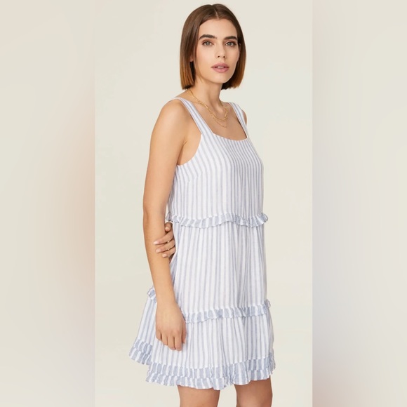 Rails Sandy Dress in Blue Iris Stripe Mix (Size S) - Picture 1 of 8